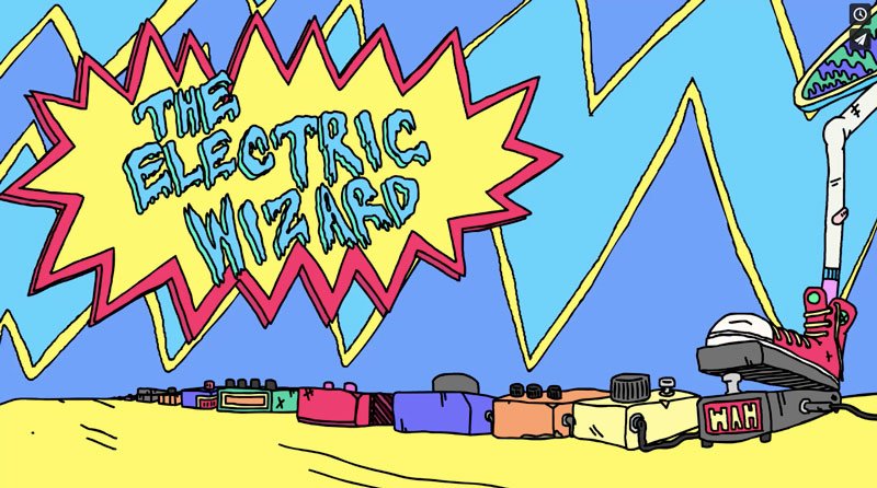 Electric Wizard, animated short by Eoin O’Kane, part of Lasta Shorts