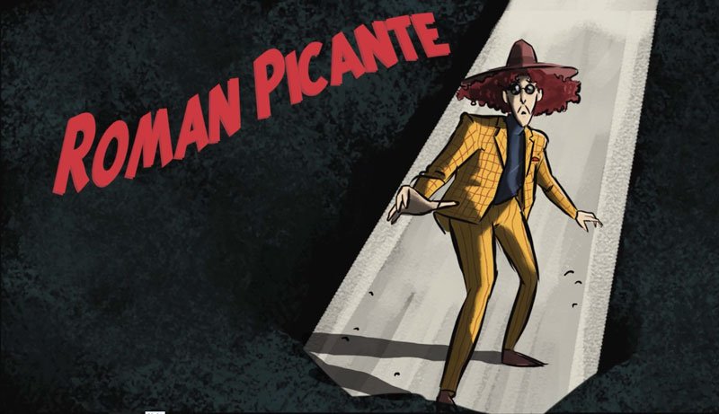Roman Picante, animated short by Matthew Donnelly, shown as part of Lasta Shorts