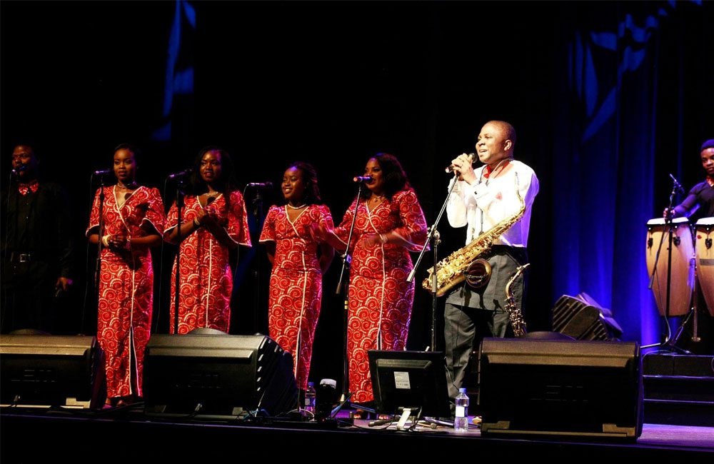 Nigerian-Irish ensemble, Adeniyi Allen-Taylor’s Afrobeat Orchestra will perform at Family Fun Day at An Grianán Theatre as part of Donegal’s Africa Day Celebration