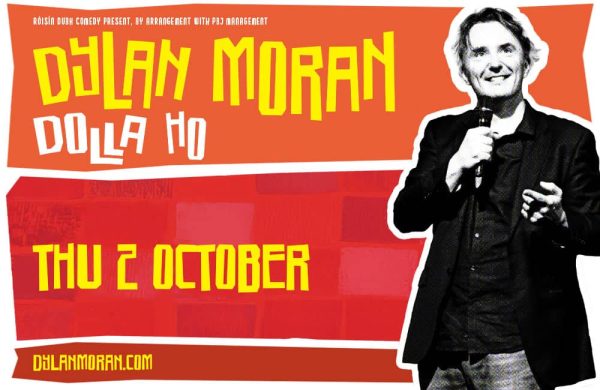 Graphic features comedian Dylan Moran.